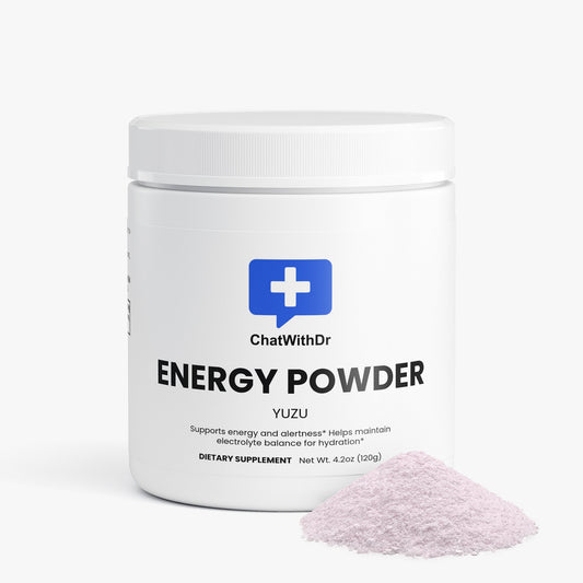 Energy Powder (Yuzu Flavor) Pre-Workout Supplements