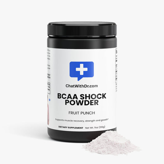 BCAA Shock Powder (Fruit Punch) Intra-Workout Supplements