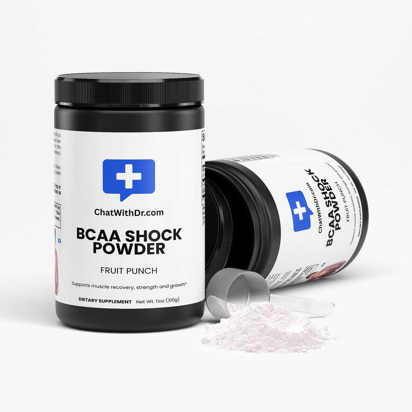 BCAA Shock Powder (Fruit Punch) Intra-Workout Supplements