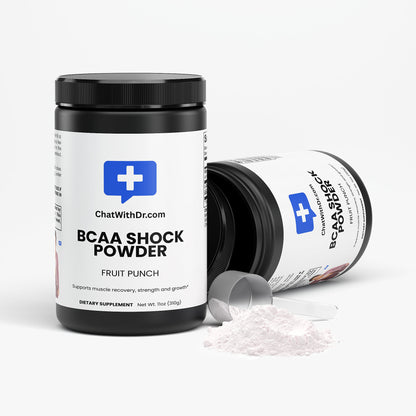BCAA Shock Powder (Fruit Punch) Intra-Workout Supplements