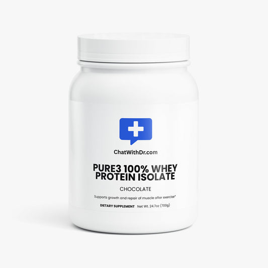 Pure3 100% Whey Protein Isolate (Chocolate)