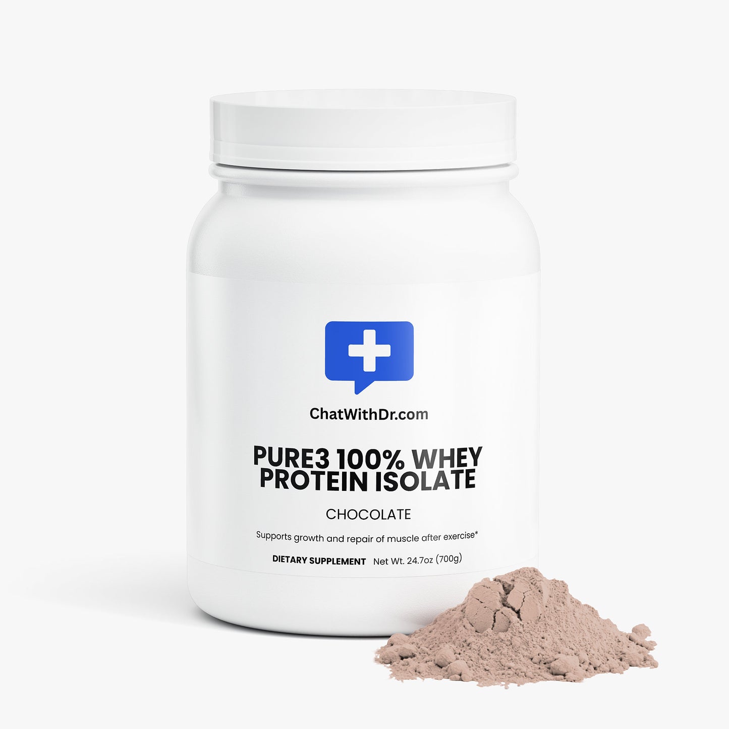 Pure3 100% Whey Protein Isolate (Chocolate)