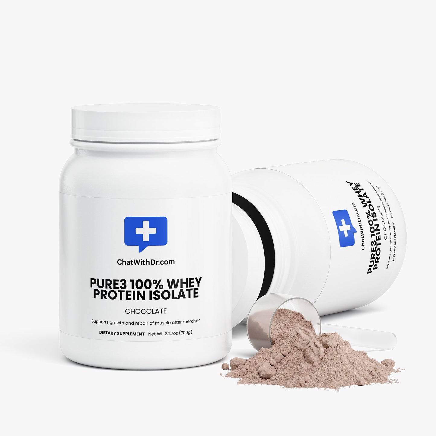 Pure3 100% Whey Protein Isolate (Chocolate)