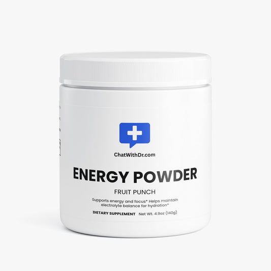 Energy Powder (Fruit Punch) Pre-Workout Supplements