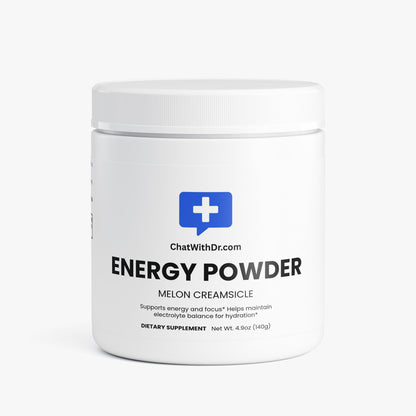 Energy Powder (Melon Creamsicle) Pre-Workout Supplements