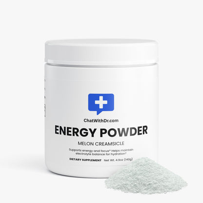 Energy Powder (Melon Creamsicle) Pre-Workout Supplements