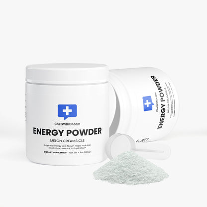 Energy Powder (Melon Creamsicle) Pre-Workout Supplements