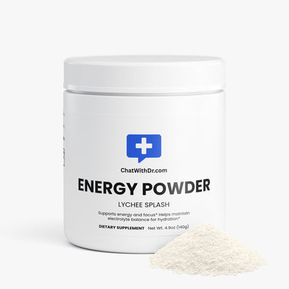 Energy Powder (Lychee Splash Energy) Pre-Workout Supplements