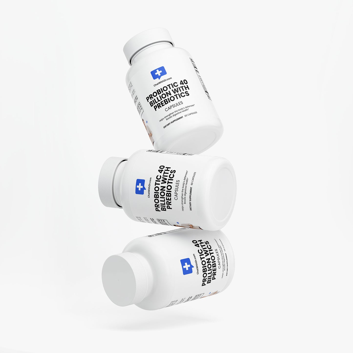 Probiotic 40 Billion with Prebiotics - Digestive Support