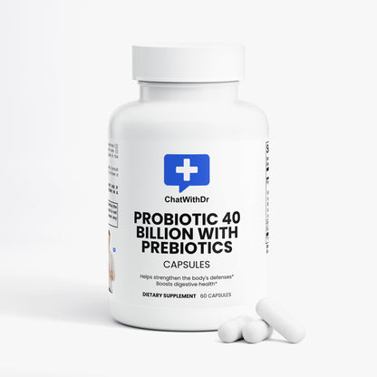 Probiotic 40 Billion with Prebiotics