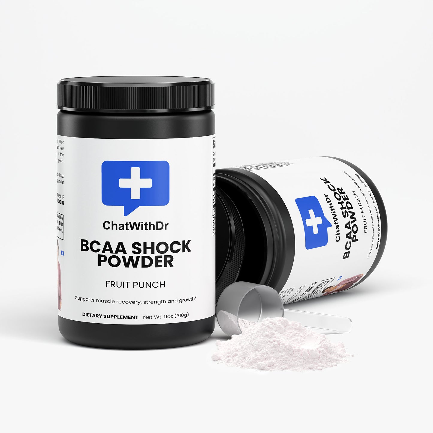 BCAA Shock Powder (Fruit Punch) Intra-Workout Supplements