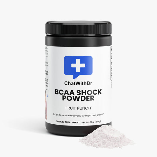 BCAA Shock Powder (Fruit Punch) Intra-Workout Supplements