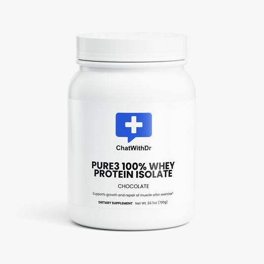 Pure3 100% Whey Protein Isolate (Chocolate)