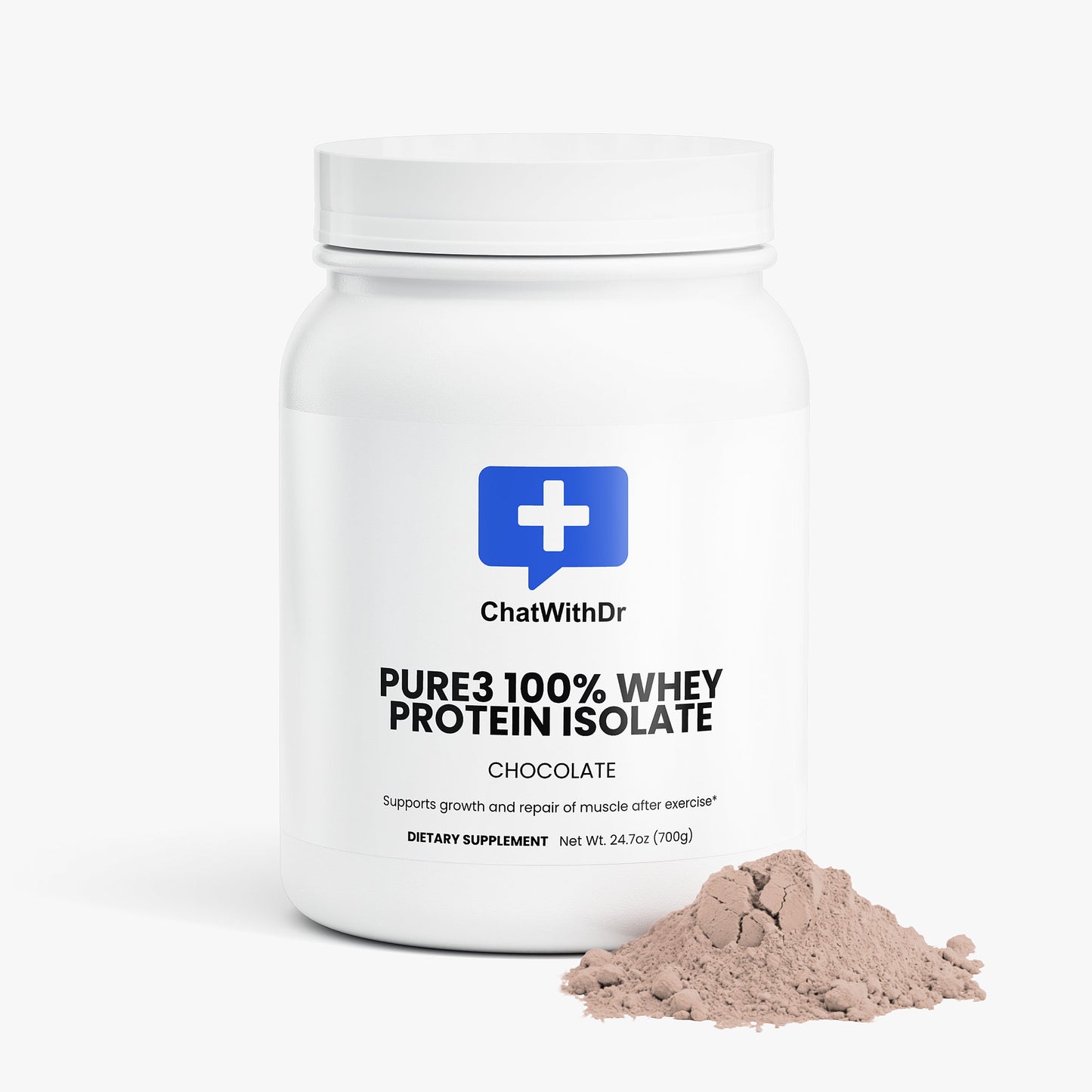 Pure3 100% Whey Protein Isolate (Chocolate)