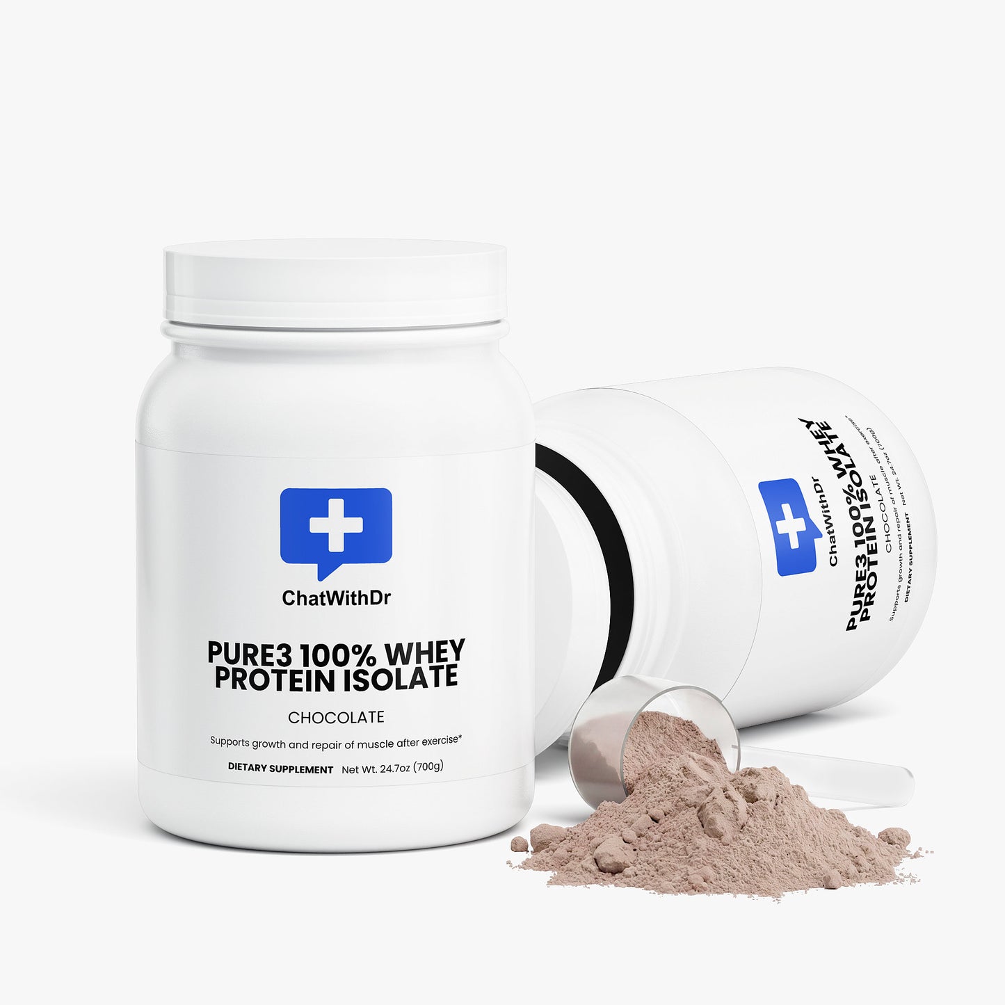 Pure3 100% Whey Protein Isolate (Chocolate)