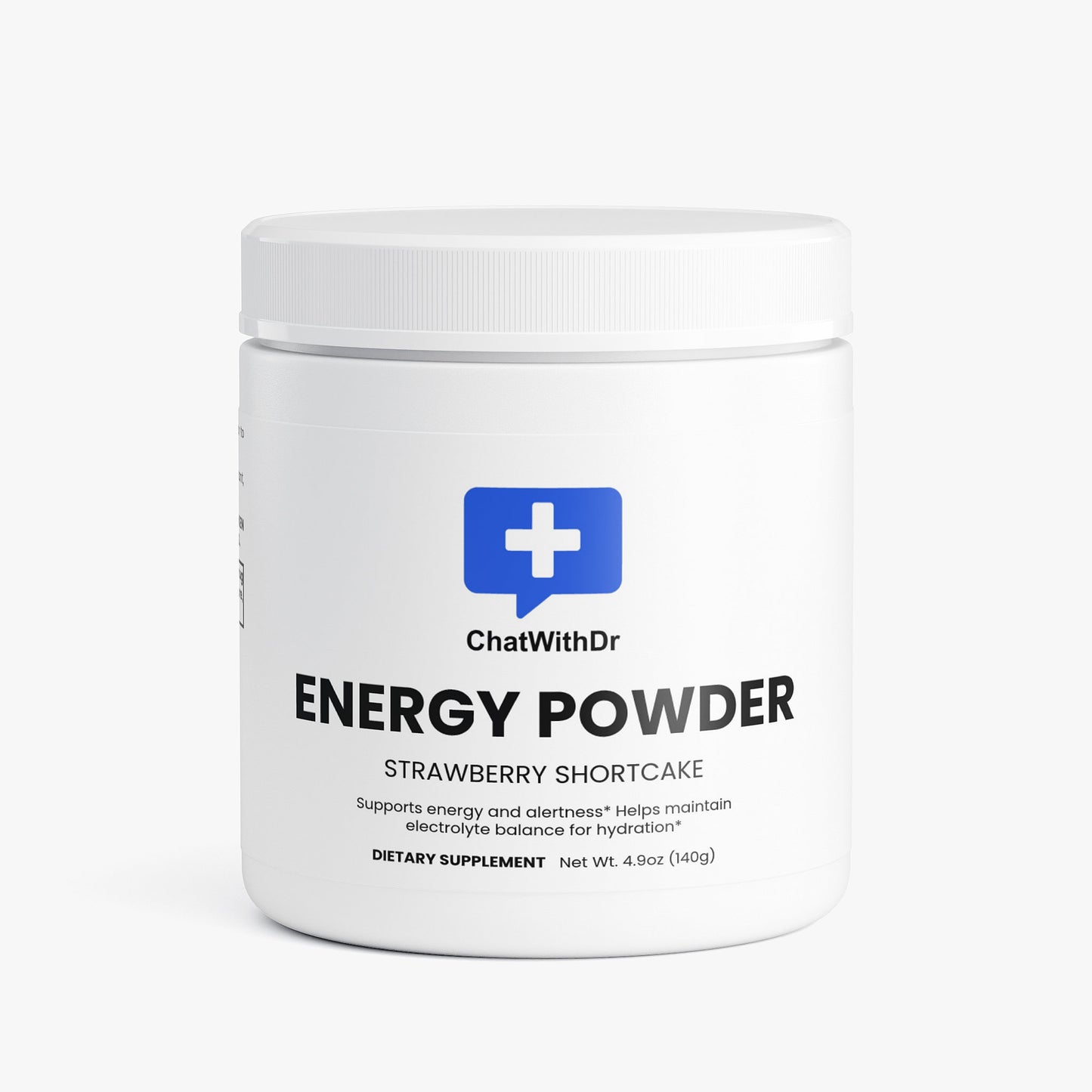 Energy Powder (Strawberry Shortcake) Pre-Workout Supplements