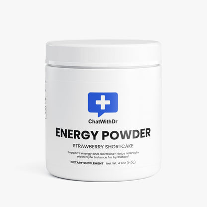 Energy Powder (Strawberry Shortcake) Pre-Workout Supplements
