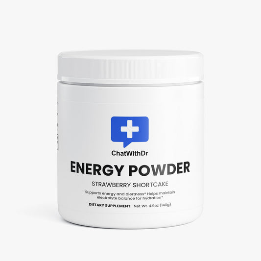 Energy Powder (Strawberry Shortcake) Pre-Workout Supplements