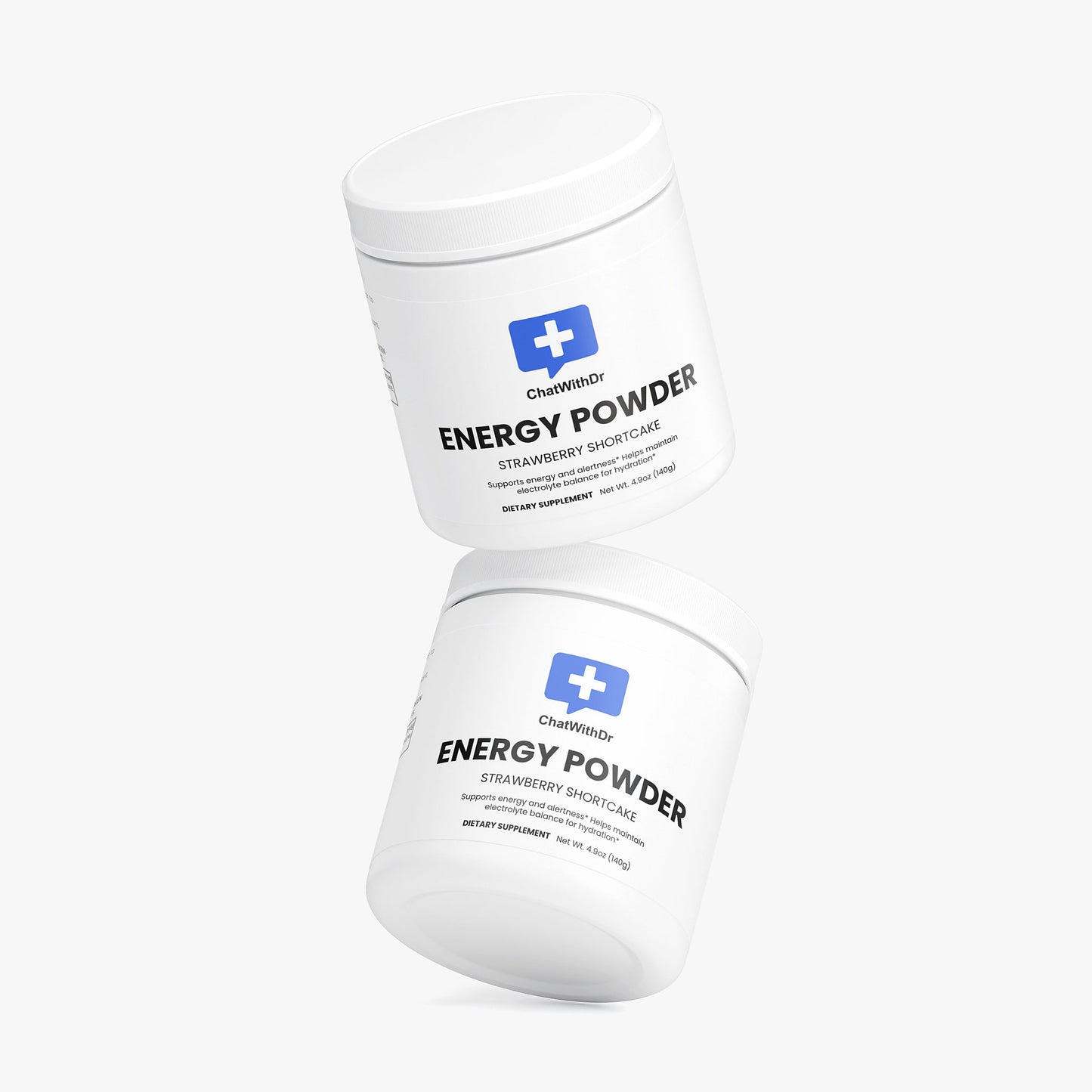 Energy Powder (Strawberry Shortcake) Pre-Workout Supplements