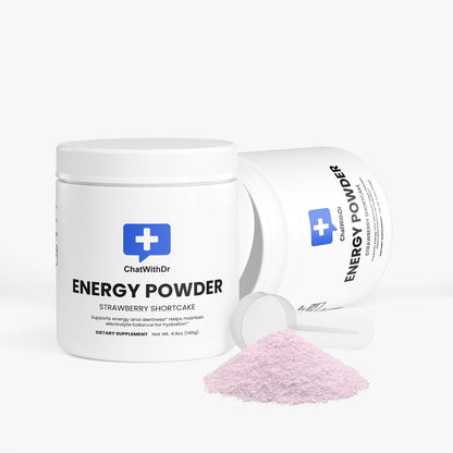 Energy Powder (Strawberry Shortcake) Pre-Workout Supplements