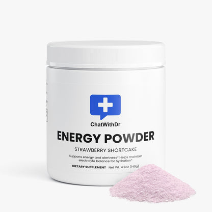 Energy Powder (Strawberry Shortcake) Pre-Workout Supplements