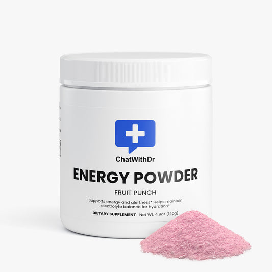 Energy Powder (Fruit Punch) Pre-Workout Supplements