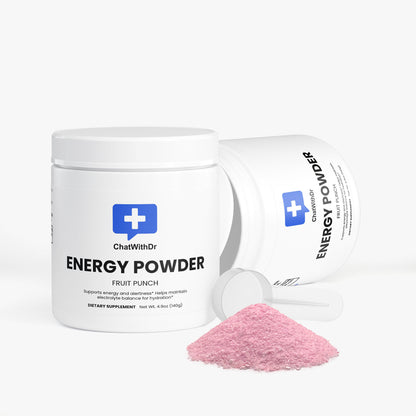 Energy Powder (Fruit Punch) Pre-Workout Supplements
