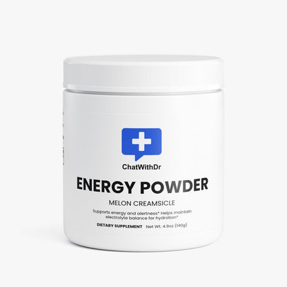 Energy Powder (Melon Creamsicle) Pre-Workout Supplements
