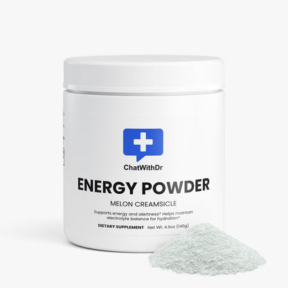 Energy Powder (Melon Creamsicle) Pre-Workout Supplements