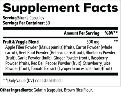Fruits and Veggies - Superfood